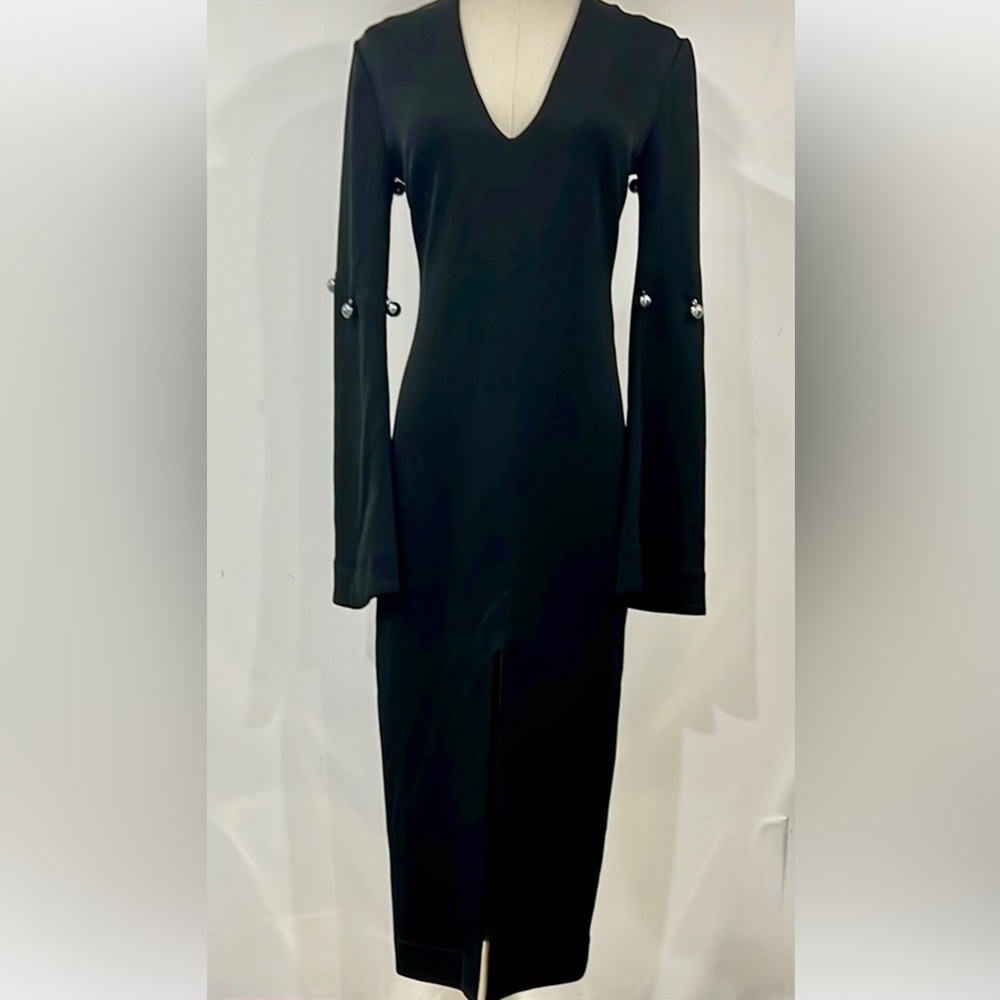 ElLLERY  Black Long Sleeve  Dress, Size 32 FR / 4 AUS / 0 US